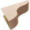 Ekena Millwork 9"W x 27"D x 18"H Classic Carmel Rough Cedar Woodgrain TimberThane Corbel, Primed Tan CORUR09X27X18CARRCPR - alternate 5